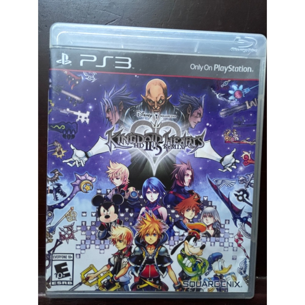 Kingdom Hearts HD 2.5 Remix Sony PlayStation 3 PS3 2014 Disney Square Enix